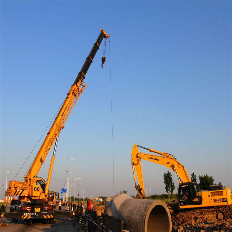 薛城25吨吊车吊8吨,最远吊多少米